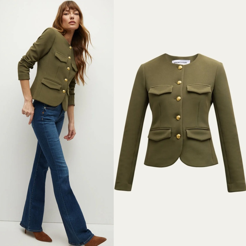 VERONICA BEARD Kensington Tailored Knit Jacket